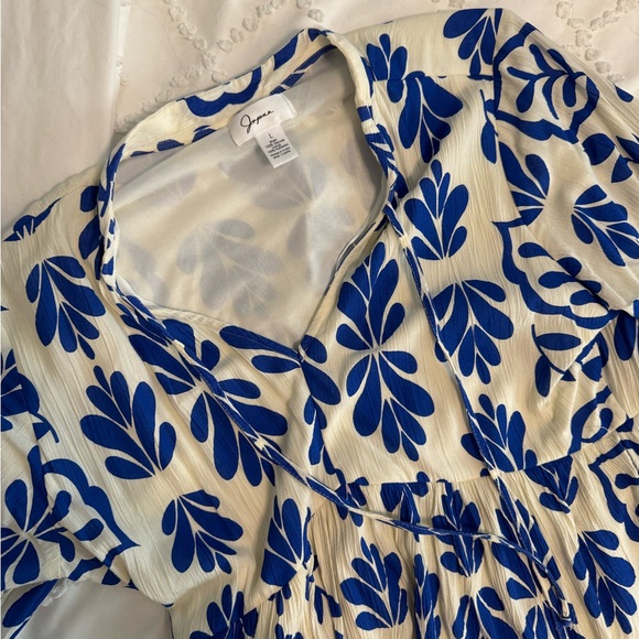 Boutique blue and white mini dress - Picture 6 of 6